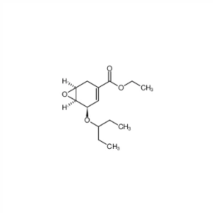 (1 С, {{1}} Р, 6 С) -Етил {{1}} - (пентан-3-ил-окси) -7- окса-бицикло [4. 1. 0] хепт-3-ен-3-карбоксилат ЦАС 20 4 2 {{1}} 4 - 9 6 - 6